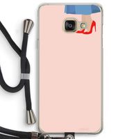 High heels: Samsung Galaxy A3 (2016) Transparant Hoesje met koord