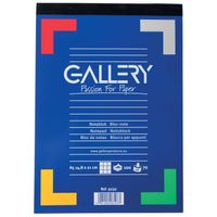 Gallery schrijfblok, ft A5, geruit 5 mm, blok van 100 vel 10 stuks - thumbnail