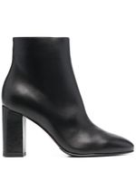 Le Silla bottines Elle 90 mm en cuir - Noir - thumbnail