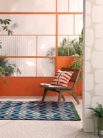 Scion - Buitenkleed Dhurrie Blue 426318 - Vloerkleed