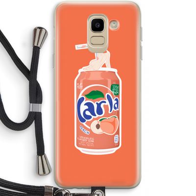 S(peach)less: Samsung Galaxy J6 (2018) Transparant Hoesje met koord