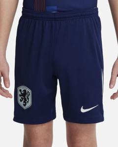 Nike Nederland 2024 Stadium Away Voetbalshort Junior Donkerblauw maat XL