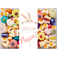 Mix snoepdoos Vrolijk Pasen
