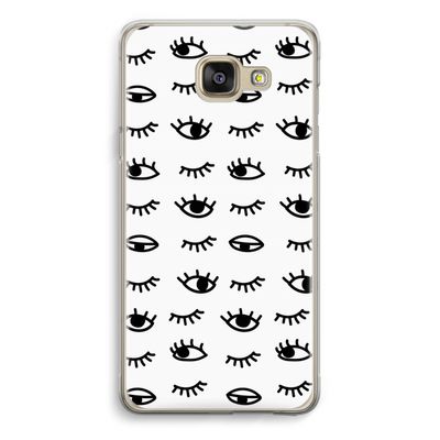 Eye pattern #2: Samsung Galaxy A5 (2016) Transparant Hoesje