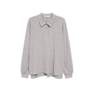 Violeta by Mango trui grijs Violeta by Mango trui grijs