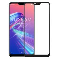 Voorkant scherm buitenste glazen lens voor ASUS Zenfone Max Pro (m2) ZB631KL X01BDA (zwart)