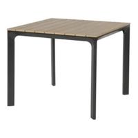 Arezzo dining tuintafel | aluminium + polywood | 90x90cm - thumbnail