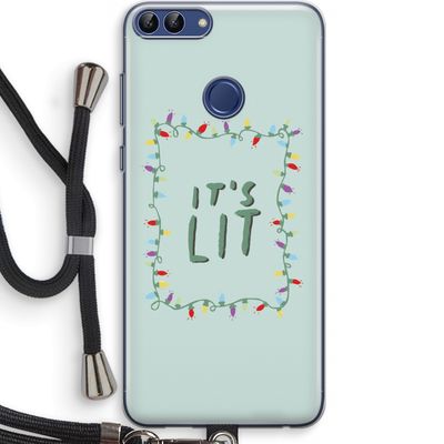 It's Lit: Huawei P Smart (2018) Transparant Hoesje met koord