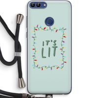 It's Lit: Huawei P Smart (2018) Transparant Hoesje met koord