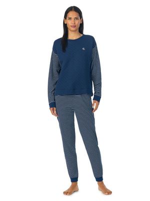 Pyjama Van Lauren Ralph Lauren blauw Pyjama Van Lauren Ralph Lauren blauw