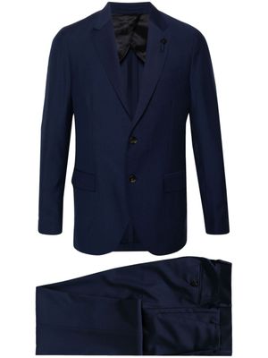 Lardini costume en laine - Bleu
