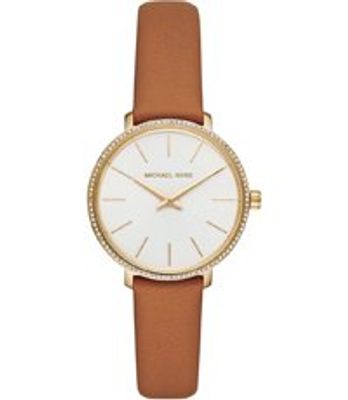 Horlogeband Michael Kors MK2801 Leder Bruin 14mm