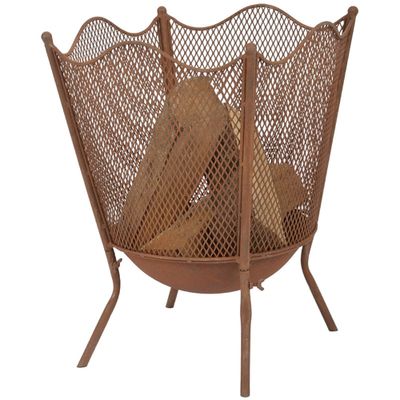 Esschert Design - Vuurkorf met gaas roest Esschert Design - Vuurkorf met gaas roest