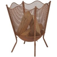Esschert Design - Vuurkorf met gaas roest - thumbnail
