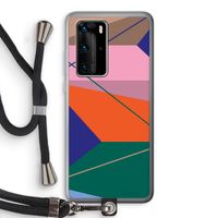 Gestalte 1: Huawei P40 Pro Transparant Hoesje met koord