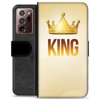 Samsung Galaxy Note20 Ultra Premium Portemonnee Hoesje - King