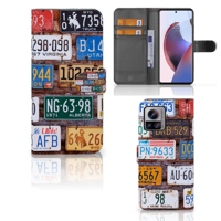 Motorola Edge 30 Ultra Telefoonhoesje met foto Kentekenplaten - thumbnail