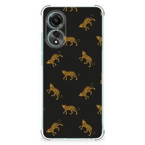 Case Anti-shock voor OPPO A78 4G Leopards