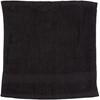 Towel City TC01 Luxury Face Cloth - Black - 30 x 30 cm