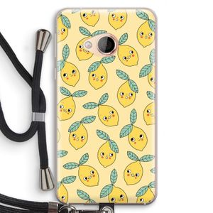 Citroenen: HTC U Play Transparant Hoesje met koord