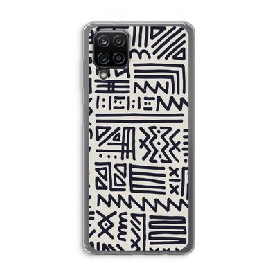 Marrakech print: Samsung Galaxy A12 Transparant Hoesje