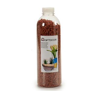 Decoratie steentjes/kiezeltjes fijn  chocolade bruin 1,5 kg   -