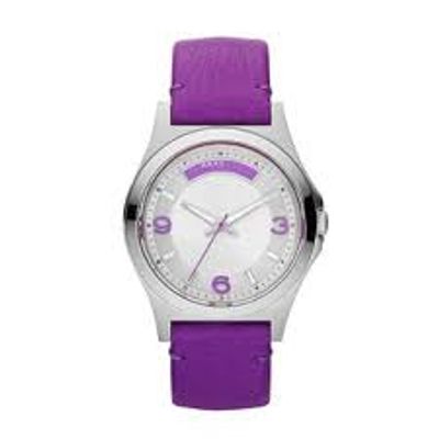 Horlogeband Marc by Marc Jacobs MBM1262 Leder Paars 20mm
