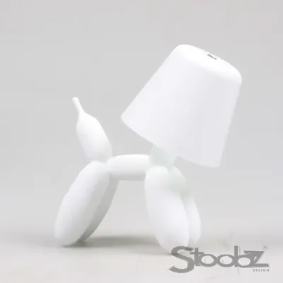 Tafellamp ballon led 18cm wit