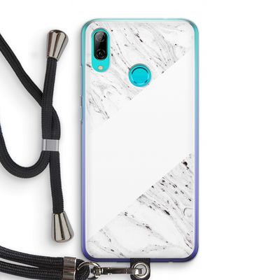 Biggest stripe: Huawei P Smart (2019) Transparant Hoesje met koord