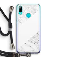 Biggest stripe: Huawei P Smart (2019) Transparant Hoesje met koord