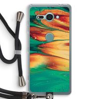 Green Inferno: Sony Xperia XZ2 Compact Transparant Hoesje met koord