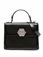 Philipp Plein sac à main à plaque logo - Noir - thumbnail