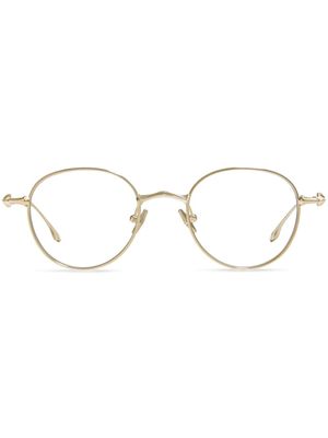 Gentle Monster lunettes de vue Ep 031 à monture ronde - Or
