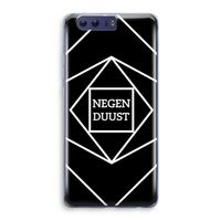 Negenduust geometrisch: Honor 9 Transparant Hoesje