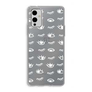 Eye pattern #3: OnePlus 9 Transparant Hoesje