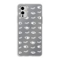 Eye pattern #3: OnePlus 9 Transparant Hoesje
