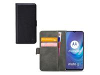Mobilize Mobilize Classic Gelly Wallet Book Case Motorola Moto G50 Black