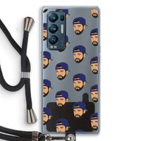 Drake Away: Oppo Find X3 Neo Transparant Hoesje met koord