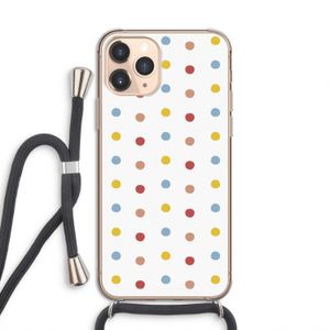 Bollen: iPhone 11 Pro Transparant Hoesje met koord