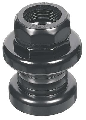 Balhoofdset 1" Ergotec S101GK met draad - zwart