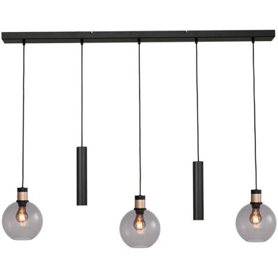 Masterlight HanglampLazise 2 3x Ø 20cm en 2x GU10 zwart - 2941-05-02-130520RB2