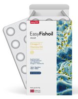 Easyvit EasyFishoil Adult Omega-3 en Vitamine D3 Kauwtabletten - thumbnail