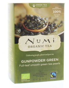 Green tea gunpowder bio