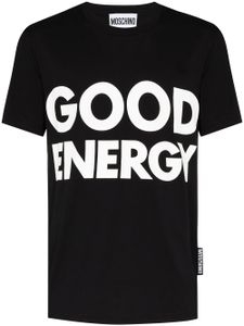 Moschino t-shirt Good Energy - Noir