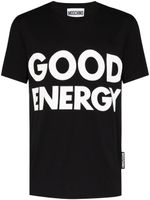 Moschino t-shirt Good Energy - Noir