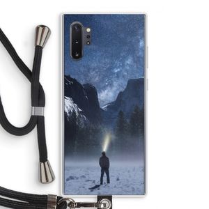 Wanderlust: Samsung Galaxy Note 10 Plus Transparant Hoesje met koord