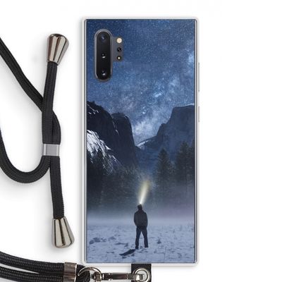 Wanderlust: Samsung Galaxy Note 10 Plus Transparant Hoesje met koord