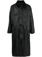 Maison Margiela trench ciré - Noir - thumbnail