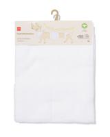 HEMA Hydrofieldoeken 60x60 wit - 4 stuks (wit)