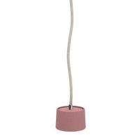 Ethimo Gaia Oplaadbare Hanglamp - Teak - Rosa - Roze